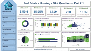 Real Estate - Housing - DAX Questions - Part 2-1