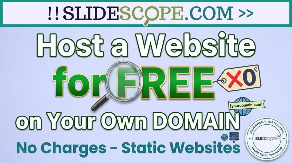 How to Host a Website for Free on Your Own Domain – No Hosting Charges Cloudflare Static Website Tutorial